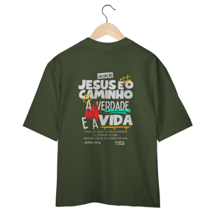Nome do produto Oversized - Jesus é o caminho