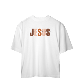 Nome do produto Oversized Jesus é o caminho