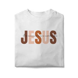 Nome do produto Oversized Jesus é o caminho