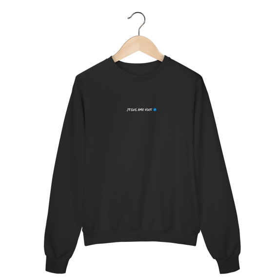 Moletom Jesus ama você