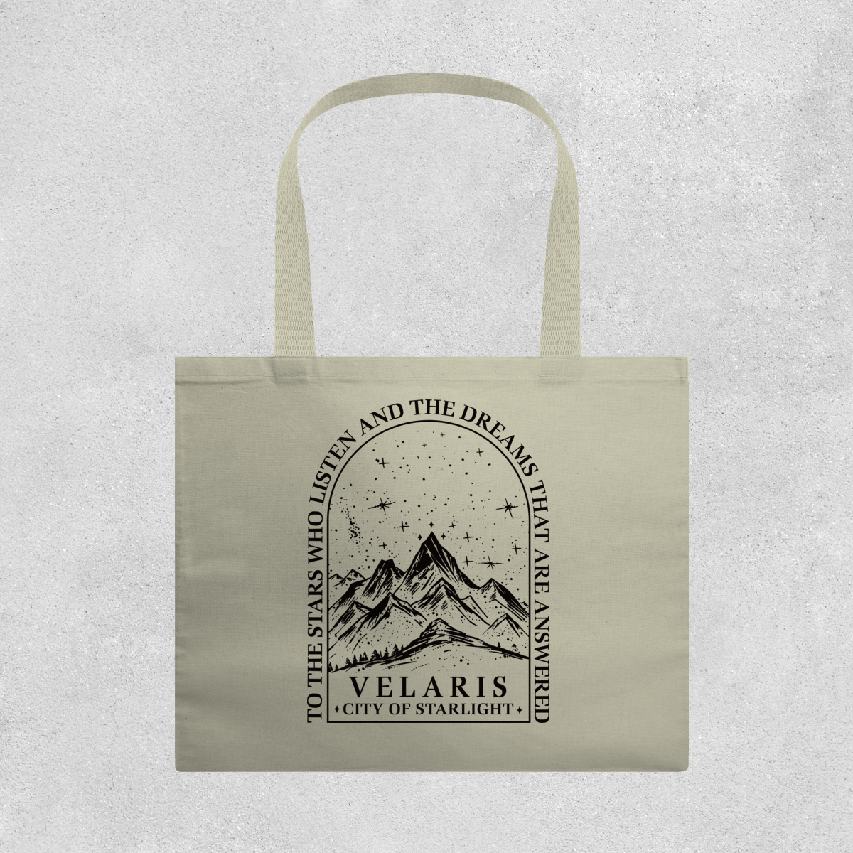 Nome do produto: ECOBAG Cidade da Luz das Estrelas - ACOTAR
