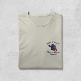 Nome do produto CAMISETA Clube das Leitoras de Fantasia