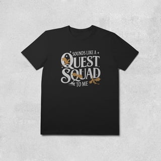 Nome do produto CAMISETA Quest Squad - Quarta Asa