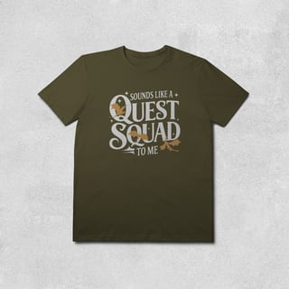 Nome do produto CAMISETA Quest Squad - Quarta Asa