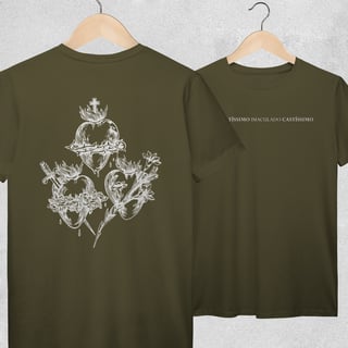 Nome do produto CAMISETA Sacratíssimo, Imaculado, Castíssimo
