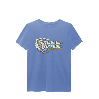 Nome do produto T-shirt Estonada Azul Sociedade da Virtude