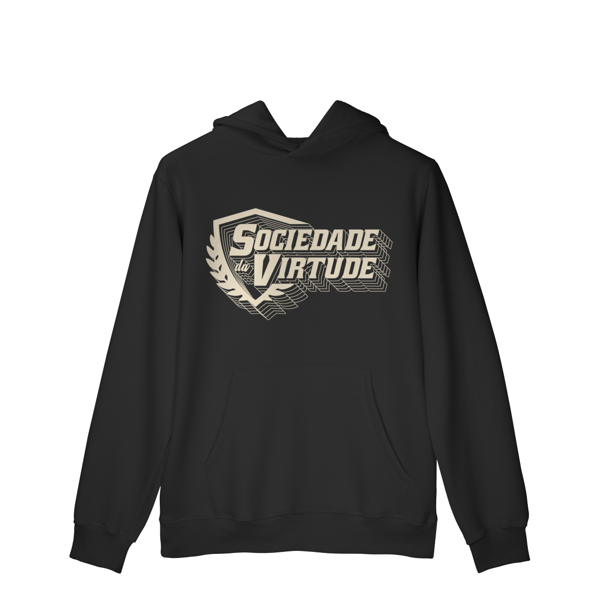 Nome do produto: Moletom Caguru Sociedade da Virtude