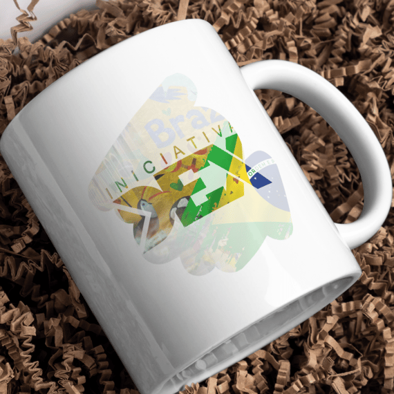 Caneca Oficial DEX Brasil / Color 
