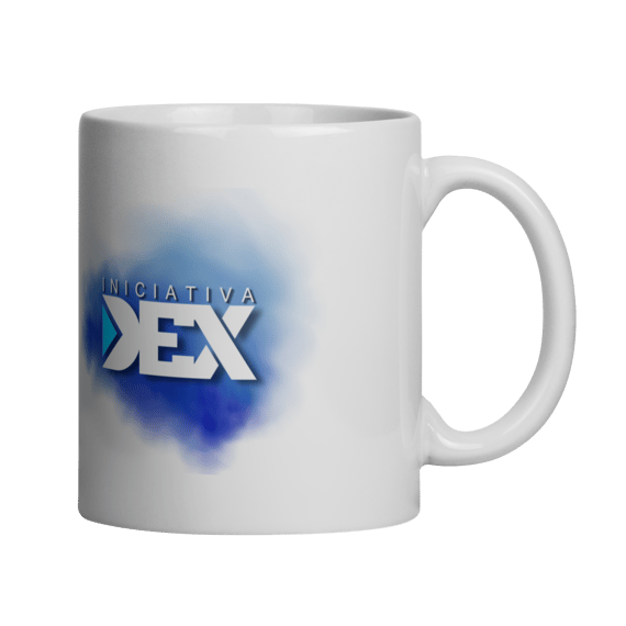 Caneca Oficial INICIATIVA DEX - Cerâmica Premium 325ml