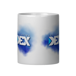 Nome do produtoCaneca Oficial INICIATIVA DEX - Cerâmica Premium 325ml