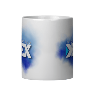 Nome do produtoCaneca Oficial INICIATIVA DEX - Cerâmica Premium 325ml
