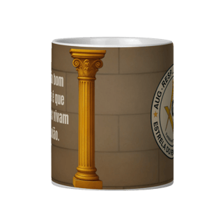 Nome do produtoCaneca Estrela do Renascer entre colunas