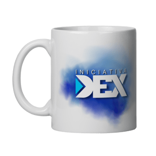 Nome do produtoCaneca Oficial INICIATIVA DEX - Cerâmica Premium 325ml