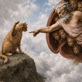 Nome do produto A criação do Gatão (Michelangelo)