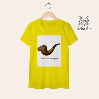 Nome do produto Isso não é uma capivara (René Magritte)