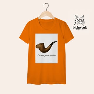 Nome do produto Isso não é uma capivara (René Magritte)