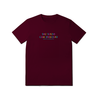 Nome do produtoCamiseta Sou Surdo com orgulho