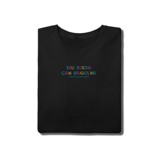 Nome do produtoCamiseta Sou Surdo com orgulho