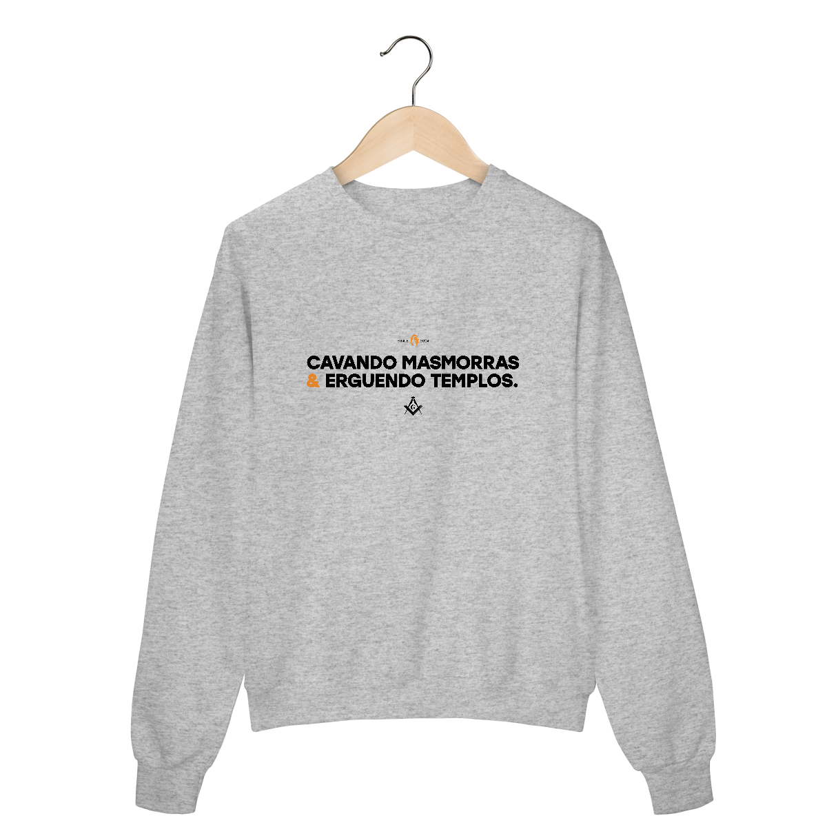 Nome do produto: Moletom Algodão Cavando Masmorras