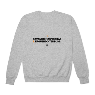 Nome do produtoMoletom Algodão Cavando Masmorras