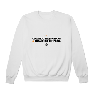 Nome do produtoMoletom Algodão Cavando Masmorras