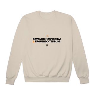 Nome do produtoMoletom Algodão Cavando Masmorras