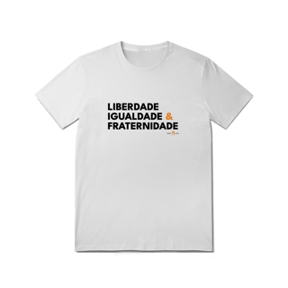 Camiseta Maçonaria Algodão Liberdade. Igualdade & Fraternidade