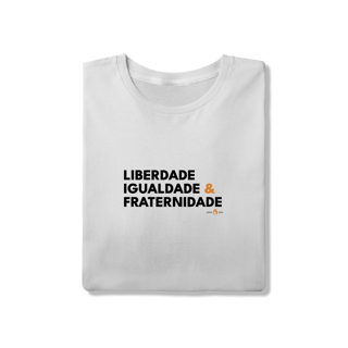 Nome do produtoCamiseta Maçonaria Algodão Liberdade. Igualdade & Fraternidade