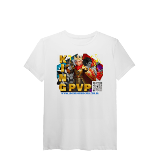Nome do produto T-Shirt Pima (Malha Suprema) - Coleção Rei do PVP de Midgard