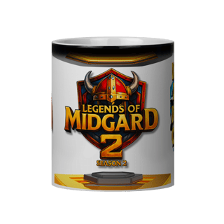 Nome do produto Caneca Mágica – Rei do PVP de Midgard