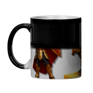 Nome do produto Caneca Mágica – Rei do PVP de Midgard