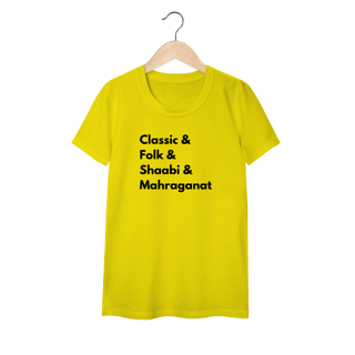 Nome do produto Classic&+ - Baby Look (tons claros)