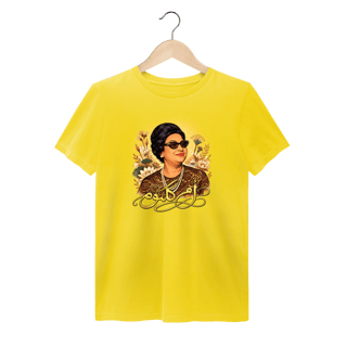 Nome do produto Umm Kulthum - T-shirt estonada