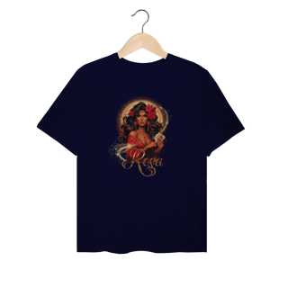 Nome do produto Rosa Vermelha - T-shirt Plus Size