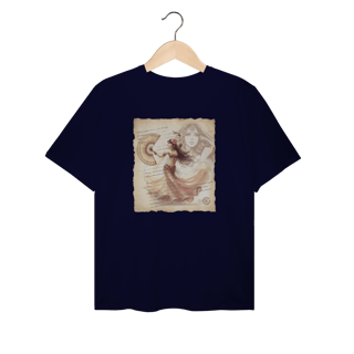 Nome do produto Bailarina Andaluz - T-shirt Plus Size
