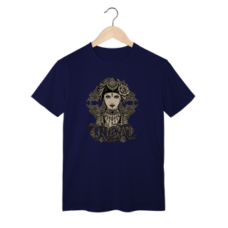 Nome do produto Jalila T-shirt (cores escuras) - Coleção Tribal ATS/FCBD