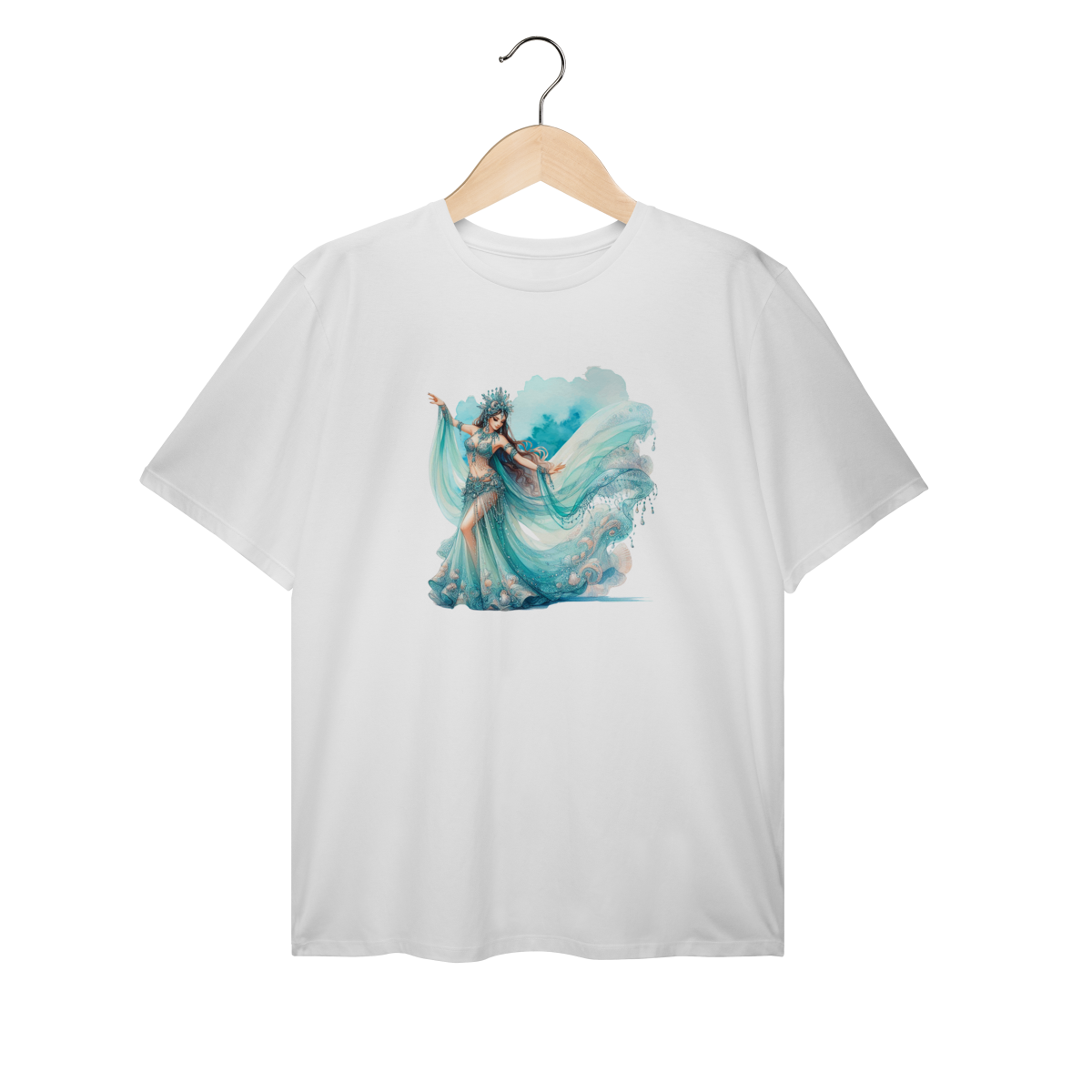 Bailarina de Água - T-shirt Plus Size