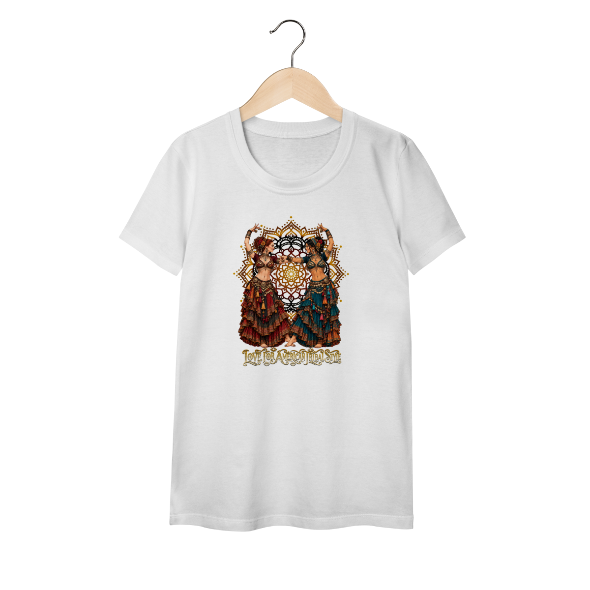 Nome do produto: Baby Look Love for the ATS - Coleção Tribal ATS/FCBD