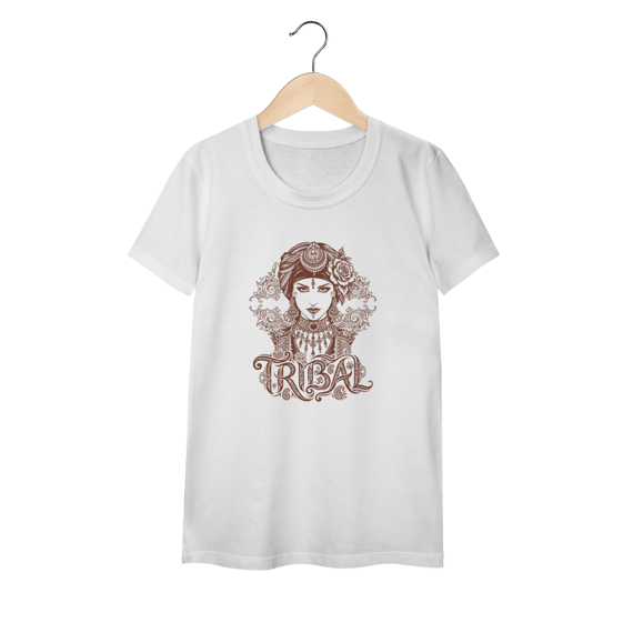 Baby Look Jalila (branco) - Coleção Tribal ATS/FCBD