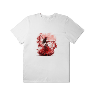 Nome do produto Bailarina de Fogo - T-shirt Plus Size