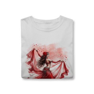 Nome do produto Bailarina de Fogo - T-shirt 
