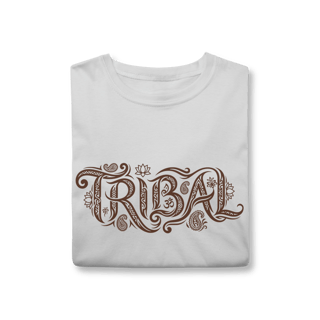 Nome do produto T-shirt Tribal (branco) - Coleção Tribal ATS/FCBD