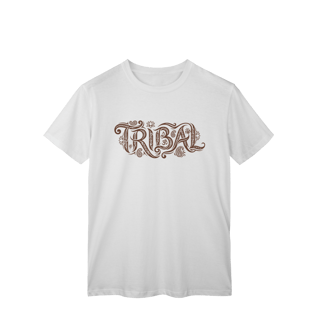 Nome do produto T-shirt Tribal (branco) - Coleção Tribal ATS/FCBD