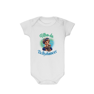 Nome do produto Filho de Bellydancer - Body bebê de Dança do Ventre Baby – Bellydance Glam BR