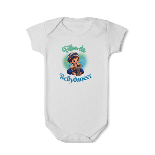 Nome do produto Filho de Bellydancer - Body bebê de Dança do Ventre Baby – Bellydance Glam BR