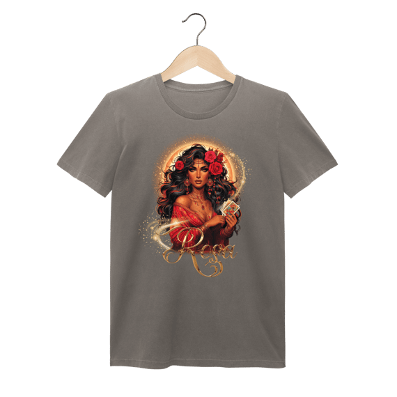 Rosa Vermelha - Baby Look estonada