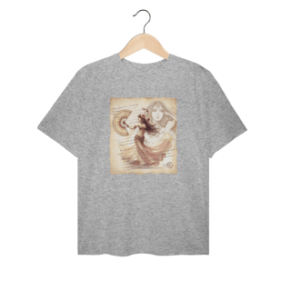 Nome do produto Bailarina Andaluz - T-shirt Plus Size