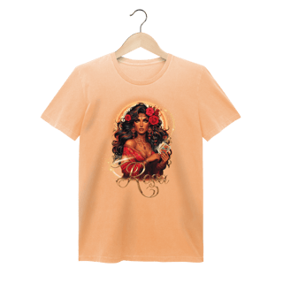 Nome do produto Rosa Vermelha - Baby Look estonada
