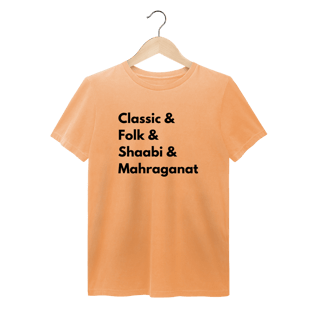 Nome do produto Classic&+ - T-shirt Estonada (tons estonados)