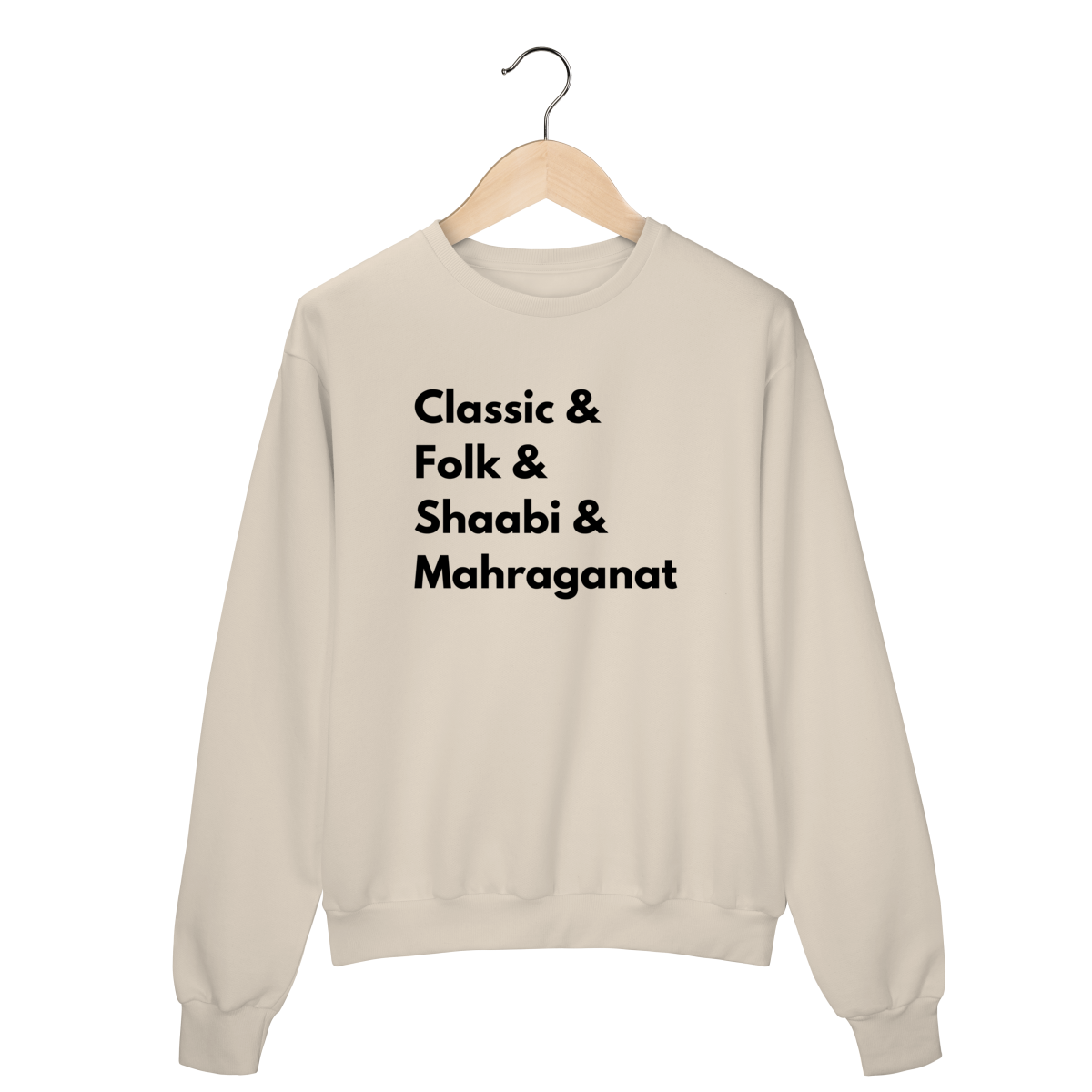 Classic&+ - Moletom blusão (tons claros)